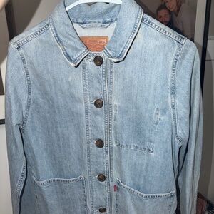 Vintage Levi's Light Blue Denim Chore Jacket